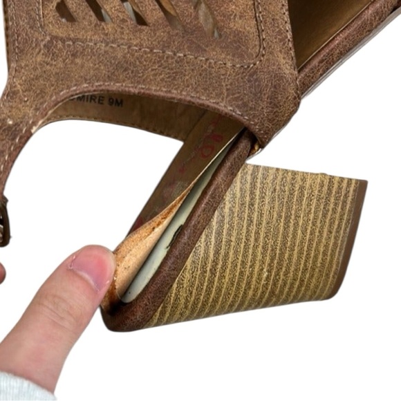 Jellypop Heels Size 9 Dark Brown - Picture 7 of 9